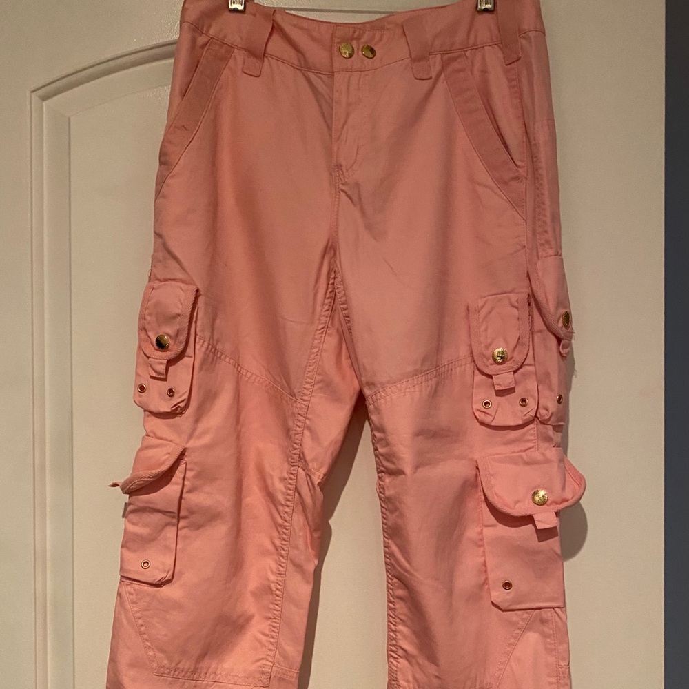 Ralph Lauren pants Long  Pink with pockets Size 4
